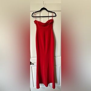Formal red dress/gown